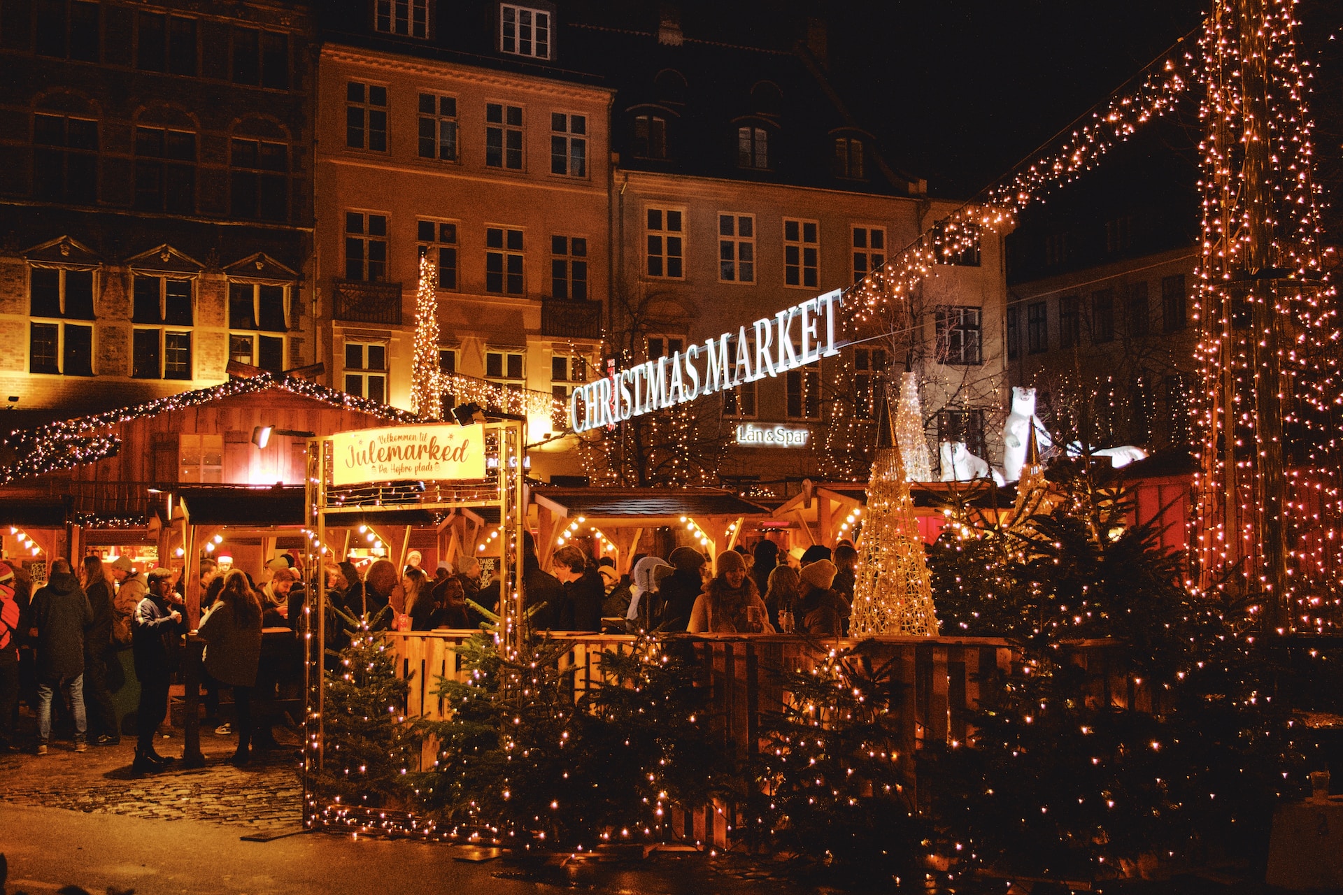 A Christmas Market in Copenhagen