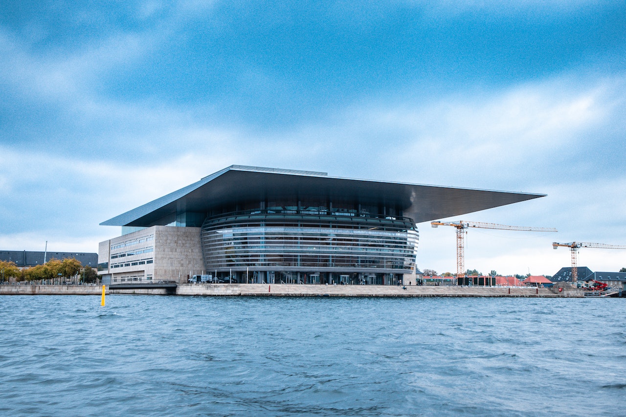 Copenhagen Opera House, an example of Danish architecture 